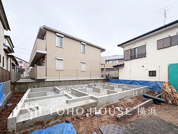 建物の基礎や構造といった、目には見えにくい部分にもこだわります。(2026年6月撮影)