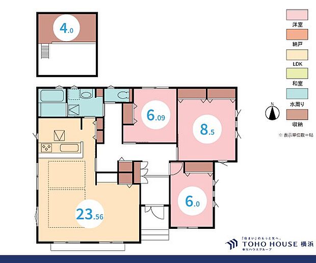 3LDK、土地面積230.32m2、建物面積103.92m2
