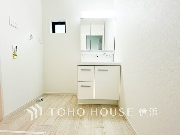 ご家族の1日が始まり、1日の終わりを締めくくる洗面空間。