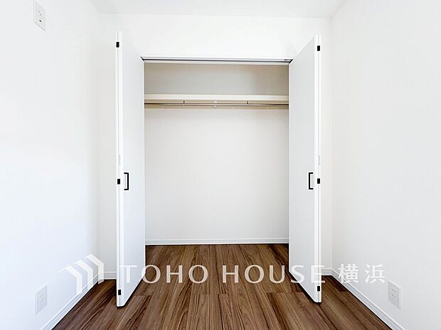 住まいの快適性を左右する収納は欲しい場所に使い勝手のよい収納を確保しています。