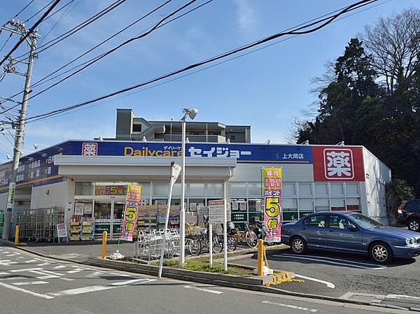 セイジョー上大岡店　800m　生活に必要な雑貨が手に入り便利です。営業時間10：00-22：00。