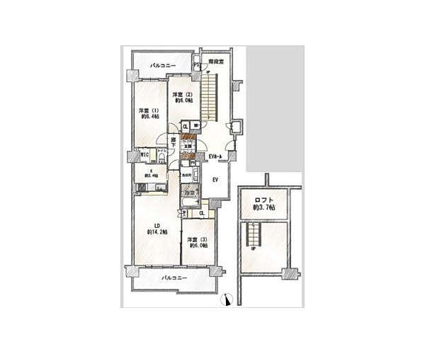 間取り：314002785725