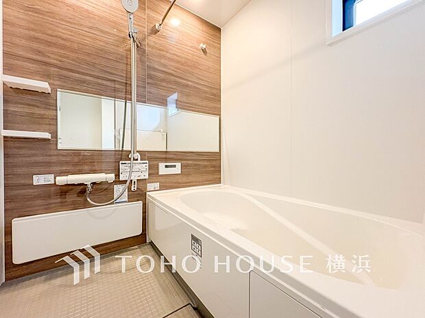 快適な使い心地とゆとりある空間が1日の疲れを解きほぐすバスルーム。