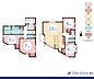 間取り：4LDK　建物面積86.73m2　土地面積88.42m2