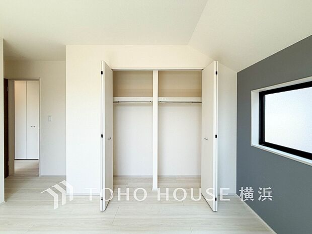 住まいの快適性を左右する収納は欲しい場所に使い勝手のよい収納を確保しています。