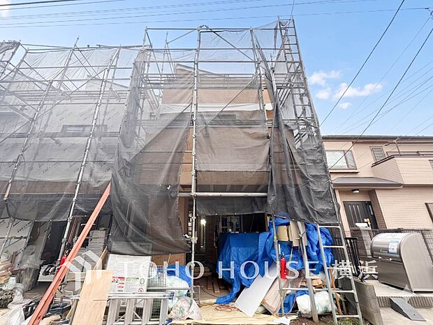 快適さや豊かさはもちろん、未来まで考えた家造りをテーマに建築されます。(2026年7月撮影)