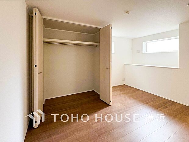 住まいの快適性を左右する収納は欲しい場所に使い勝手のよい収納を確保しています。