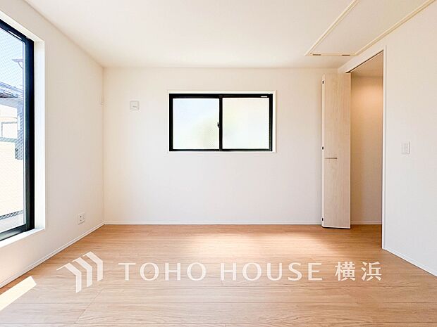 うららかな陽射しがどのお部屋にも降り注ぐよう、快適さを追求した間取設計。