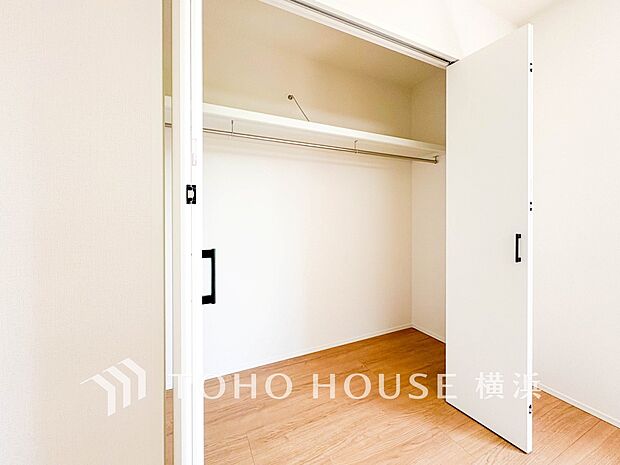 住まいの快適性を左右する収納は欲しい場所に使い勝手のよい収納を確保しています。
