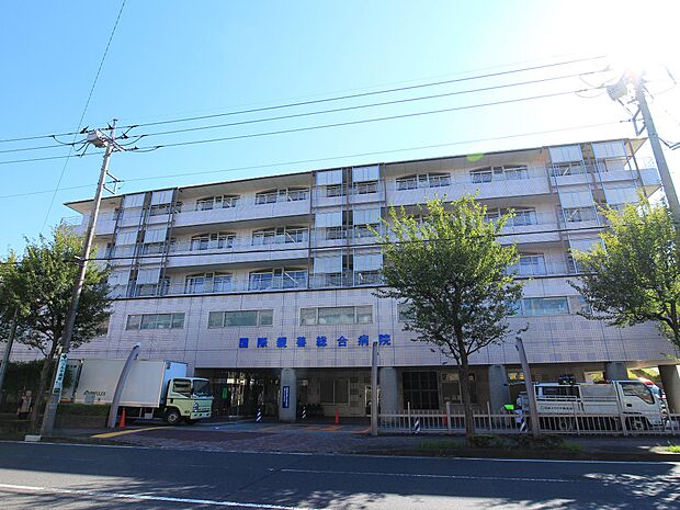 国際親善病院 1400m 救急も受け付けている総合病院。いざというときに心強いですね。