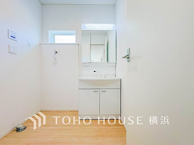 ご家族の1日が始まり、1日の終わりを締めくくる洗面空間。