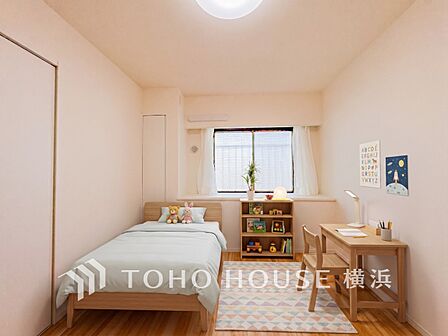 一日の疲れをいやしてくれる寝室。※生成AIによるイメージです。家具・小物は販売価格に含まれません。