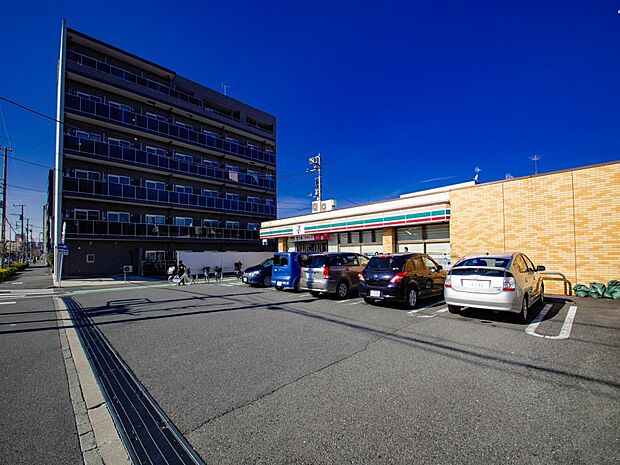 セブンイレブン川崎中島2丁目店 290m 24時間営業ですので急な買い物に便利です。