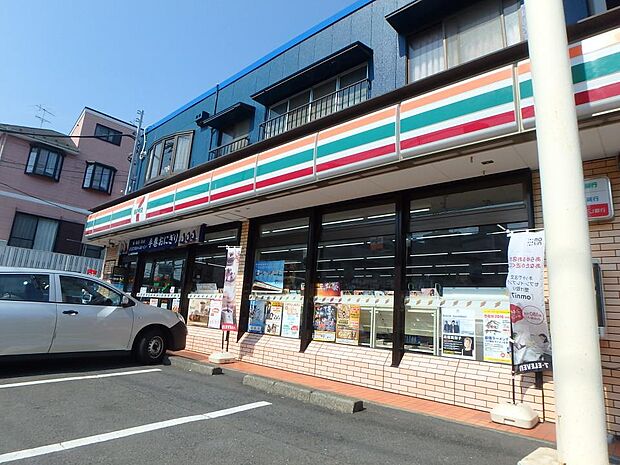 セブンイレブン西戸塚店 600m 24時間営業ですので、急な買い物に便利です。