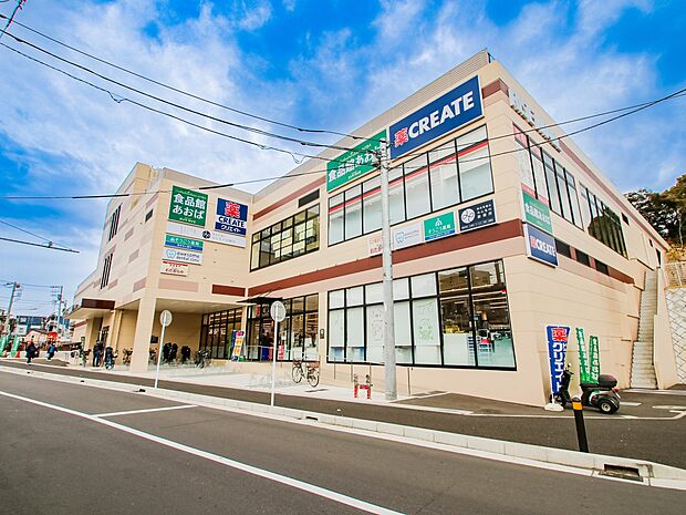 ライズモール常盤台 950m 食品館あおばを中心に、ドラッグストア、クリニック等が入った施設です。