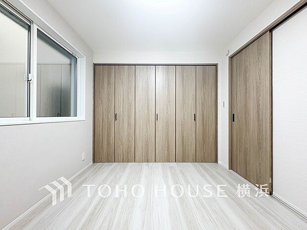 どの部屋にもたっぷりの収納。ゆったりとした住空間が実現可能です。