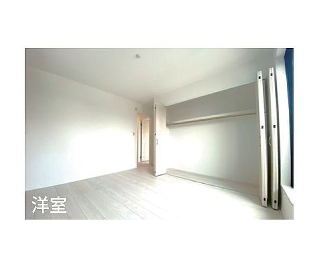 洋室。(パースはイメージのため実際と色柄が異なる場合があります)