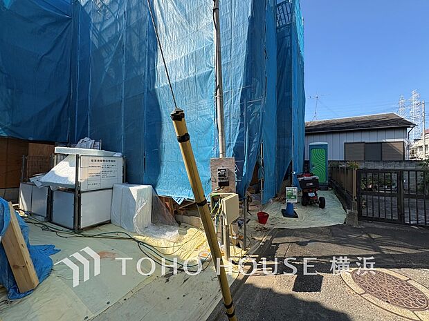 建物の基礎や構造といった、目には見えにくい部分にもこだわります。（2026年7月撮影）