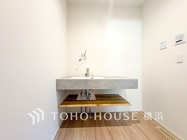おしゃれな洗面台は毎日使うたびに気分アップ。