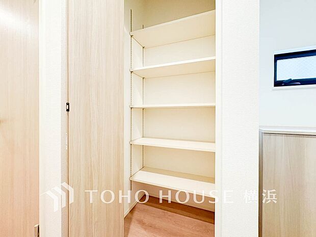 暮らし心地を大きく左右する収納を、適材適所に配置し使い勝手を考慮しました。
