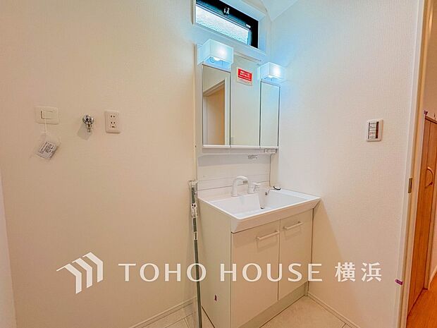 一日の始まりと終わりを心地よく演出してくれる、多彩な機能が備えられたパウダールーム。