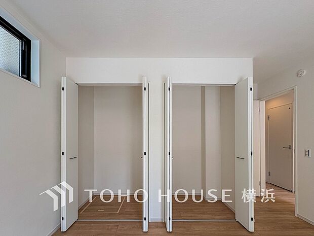 住まいの快適性を左右する収納は欲しい場所に使い勝手のよい収納を確保しています。