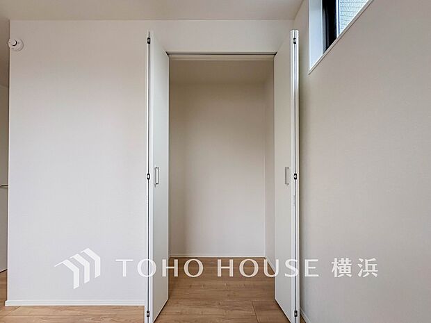 住まいの快適性を左右する収納は欲しい場所に使い勝手のよい収納を確保しています。