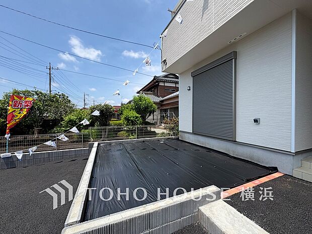 毎日の暮らしの中に癒しを与えてくれるお庭スペース。