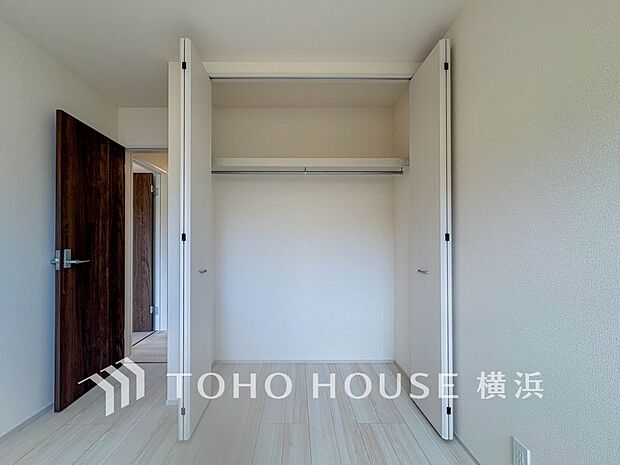 住まいの快適性を左右する収納は欲しい場所に使い勝手のよい収納を確保しています。