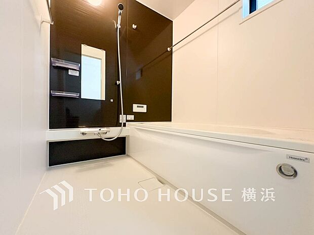 一日の疲れが癒される優雅な時間を堪能できるゆとりあるバスルームです。