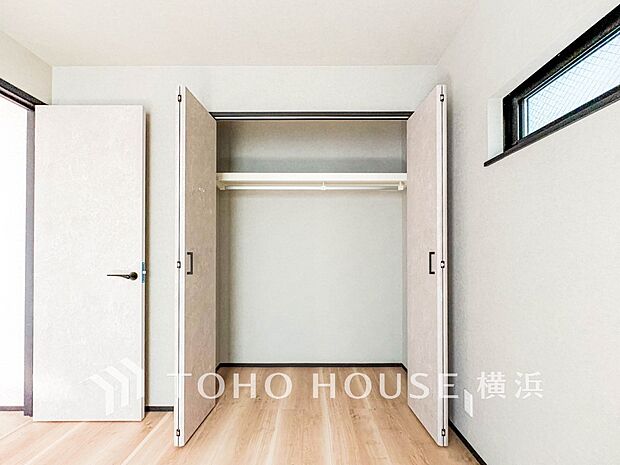 住まいの快適性を左右する収納は欲しい場所に使い勝手のよい収納を確保しています。