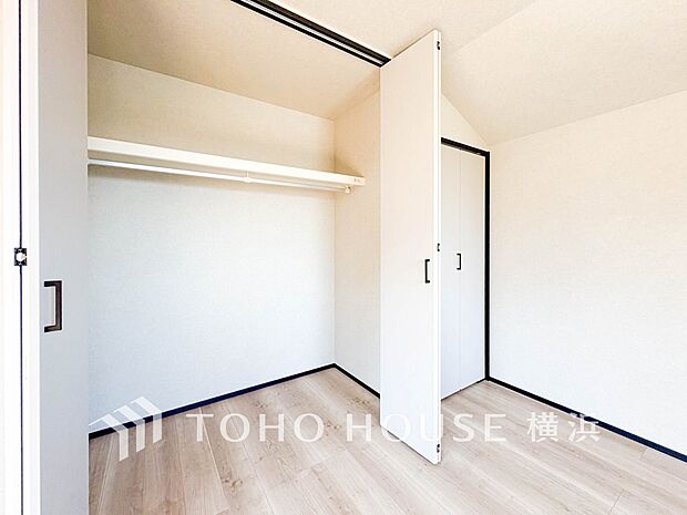 住まいの快適性を左右する収納は欲しい場所に使い勝手のよい収納を確保しています。