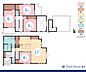 間取り：4LDK　土地面積172.54m2　建物面積106.55m2