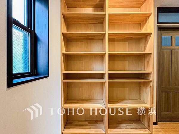 住まいの快適性を左右する収納は欲しい場所に使い勝手のよい収納を確保しています。
