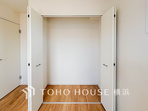 住まいの快適性を左右する収納は欲しい場所に使い勝手のよい収納を確保しています。