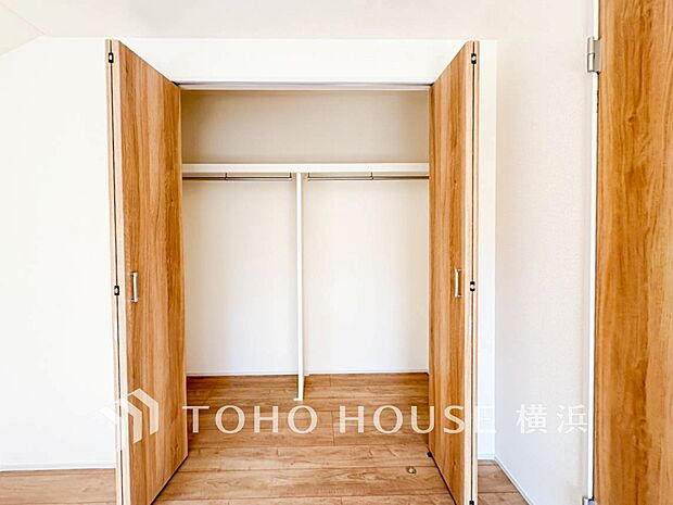 住まいの快適性を左右する収納は欲しい場所に使い勝手のよい収納を確保しています。