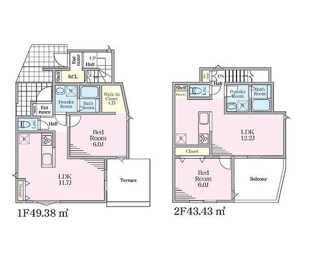 1LDK+1LDK 土地面積114.08m2 建物面積92.82m2