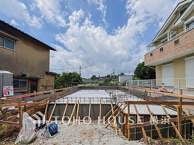 建物の基礎や構造といった、目には見えにくい部分にもこだわります。(2026年8月撮影)
