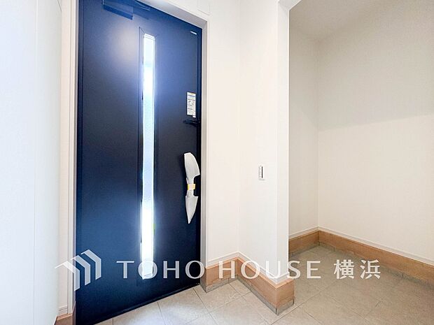 土間収納。多目的に使える便利な空間。