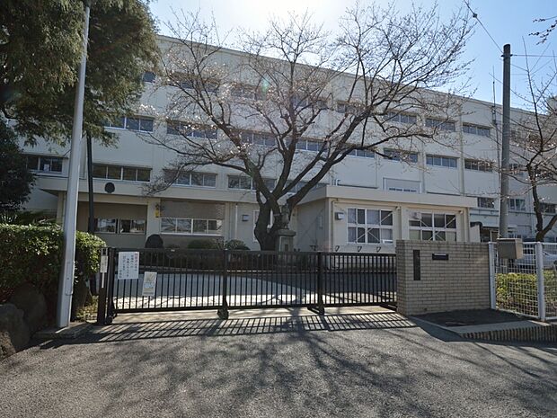 横浜市立中和田小学校 550m 徒歩7分。小学校が近いのは子育てファミリーにもおすすめのポイントです。