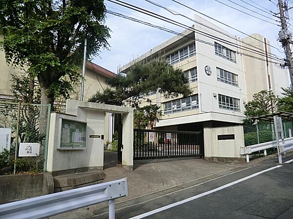 川崎市立西有馬小学校　800m　徒歩10分。小学校が近いのは子育てファミリーにもおすすめのポイント。