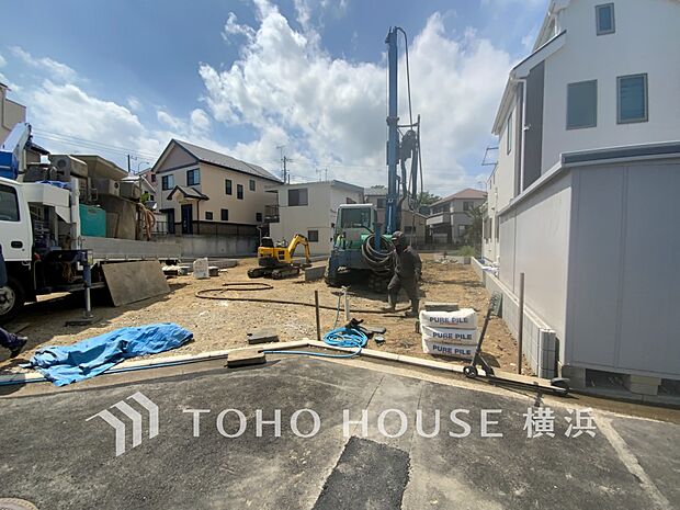 建物の基礎や構造といった、目には見えにくい部分にもこだわります。(2026年8月撮影)