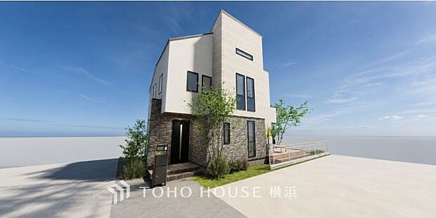 良質な環境に暮らす永住の邸がここに誕生。(パースはイメージのため実際と色柄が異なる場合があります)
