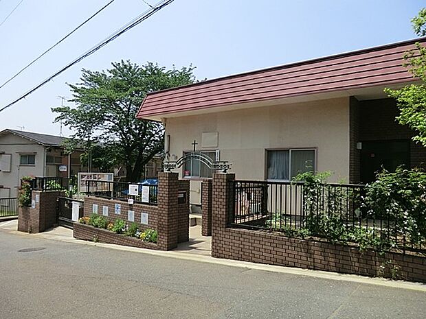 梅が丘天使幼稚園　500m　キリスト教による人間教育を重んじ、少人数制で一人ひとりの個性を大切にした保育を心がけています。 
