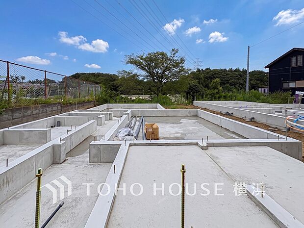 建物の基礎や構造といった、目には見えにくい部分にもこだわります。(2026年8月撮影)