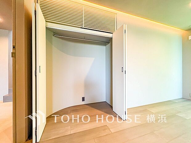 住まいの快適性を左右する収納は欲しい場所に使い勝手のよい収納を確保しています。