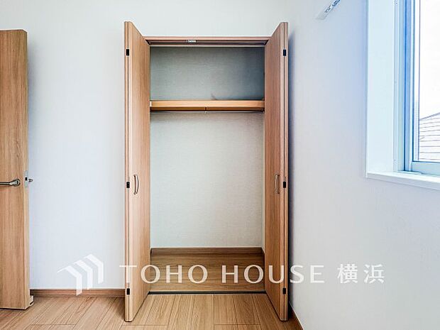 住まいの快適性を左右する収納は欲しい場所に使い勝手のよい収納を確保しています。