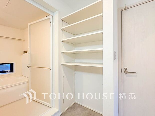 住まいの快適性を左右する収納は欲しい場所に使い勝手のよい収納を確保しています。