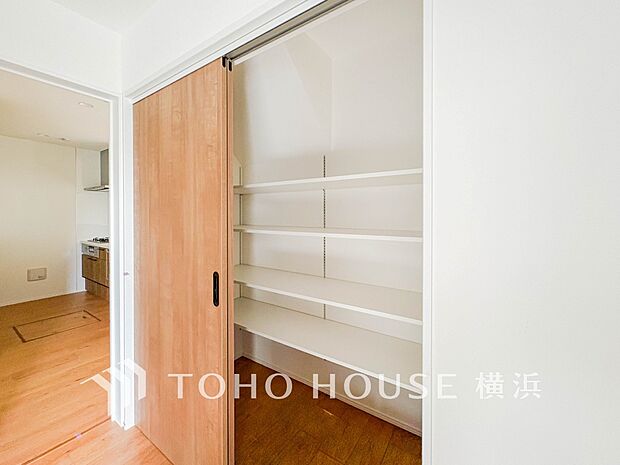 住まいの快適性を左右する収納は欲しい場所に使い勝手のよい収納を確保しています。