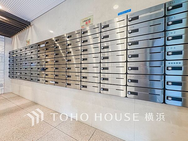 共用部分も機能的な上、デザインが統一されています。